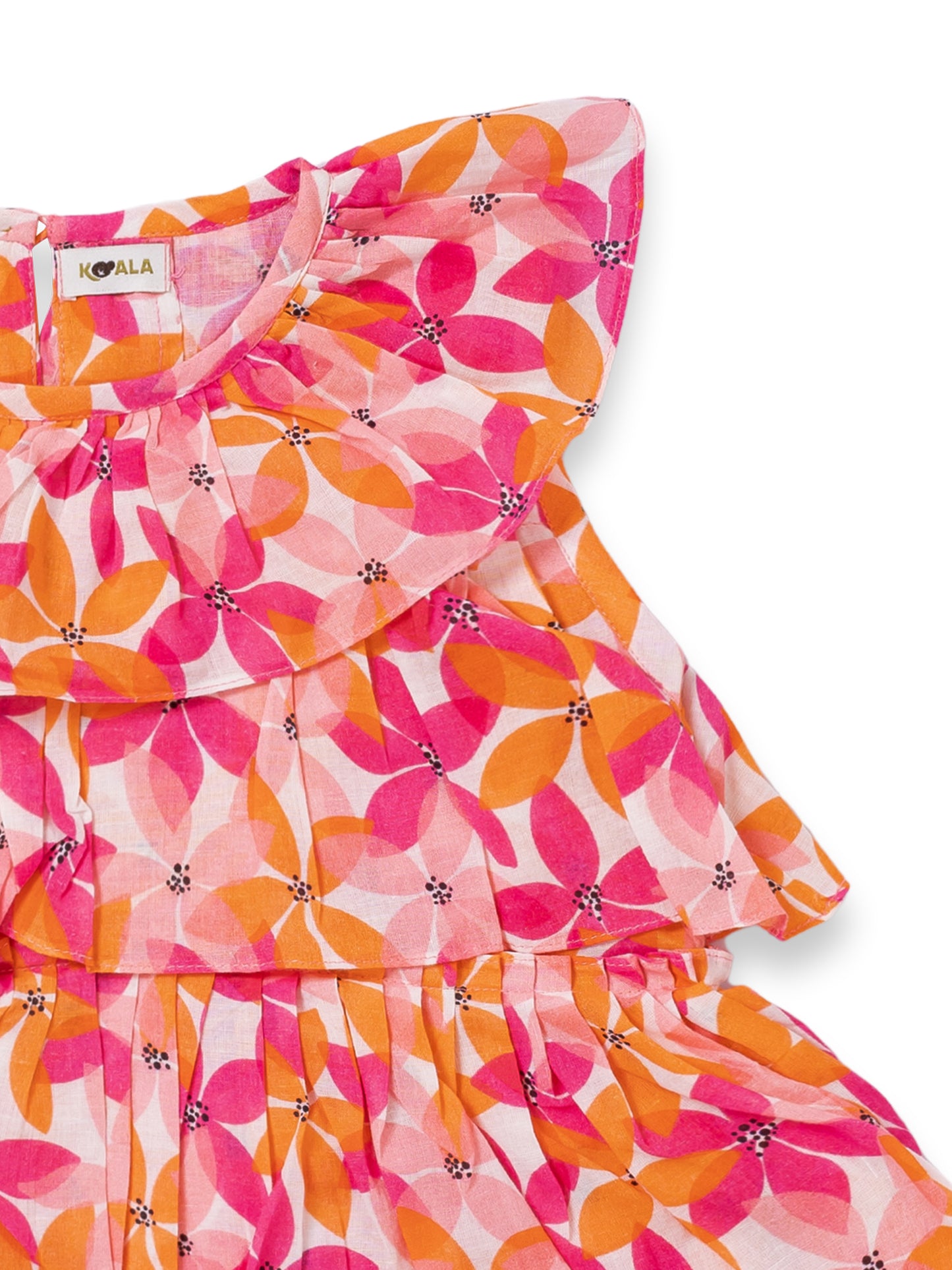 Candy Petal Tier Dress