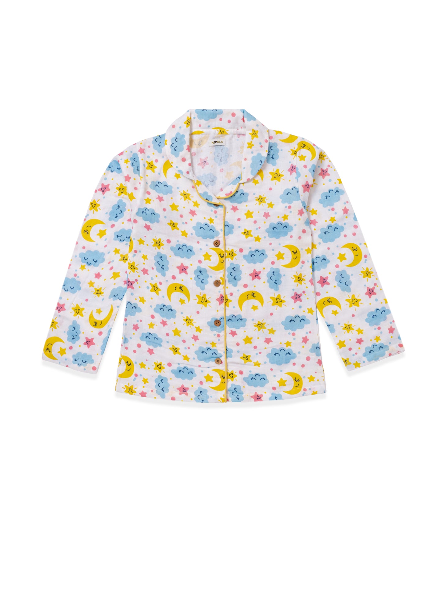 Muslin Cotton Nightsuit - Dreamy Skies