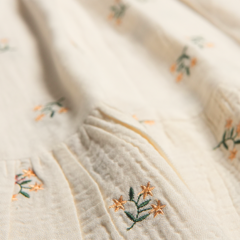 Sunlit Embrodiery Dress