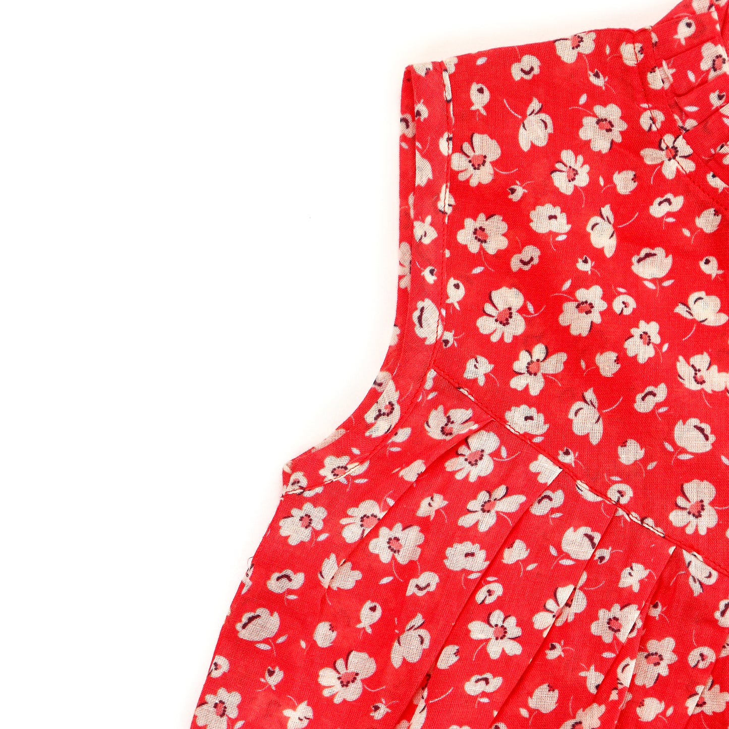 Red Scarlet Blossom Dress