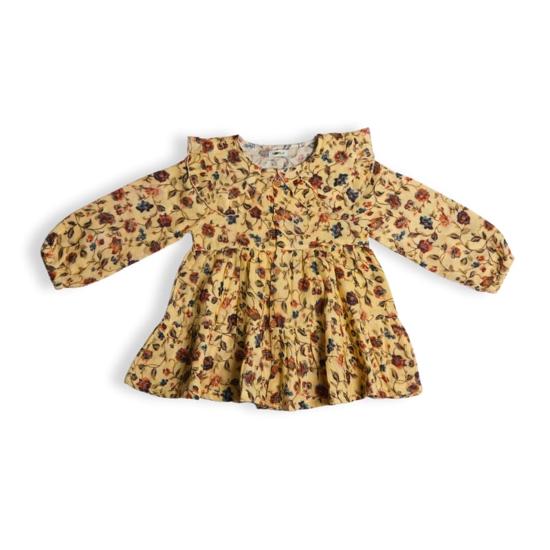 Floral A - Line Dress