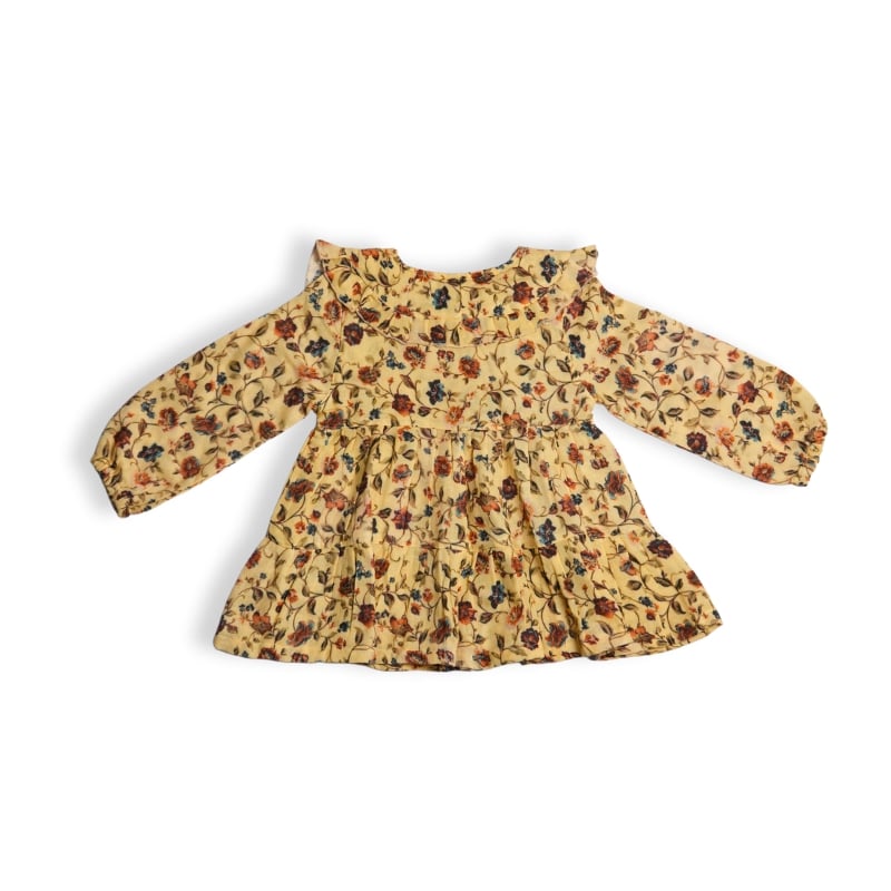 Floral A - Line Dress
