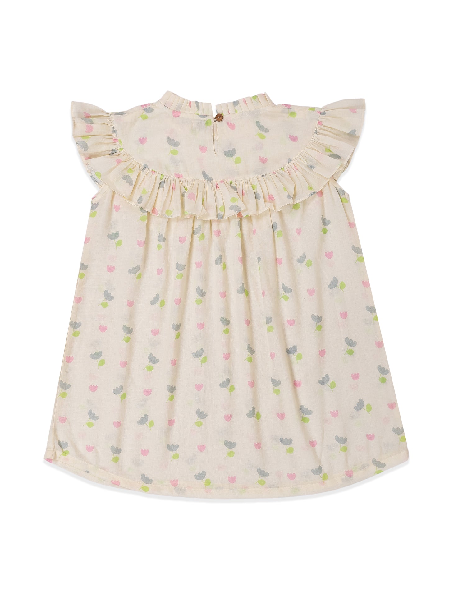 Tulip Garden Muslin Dress
