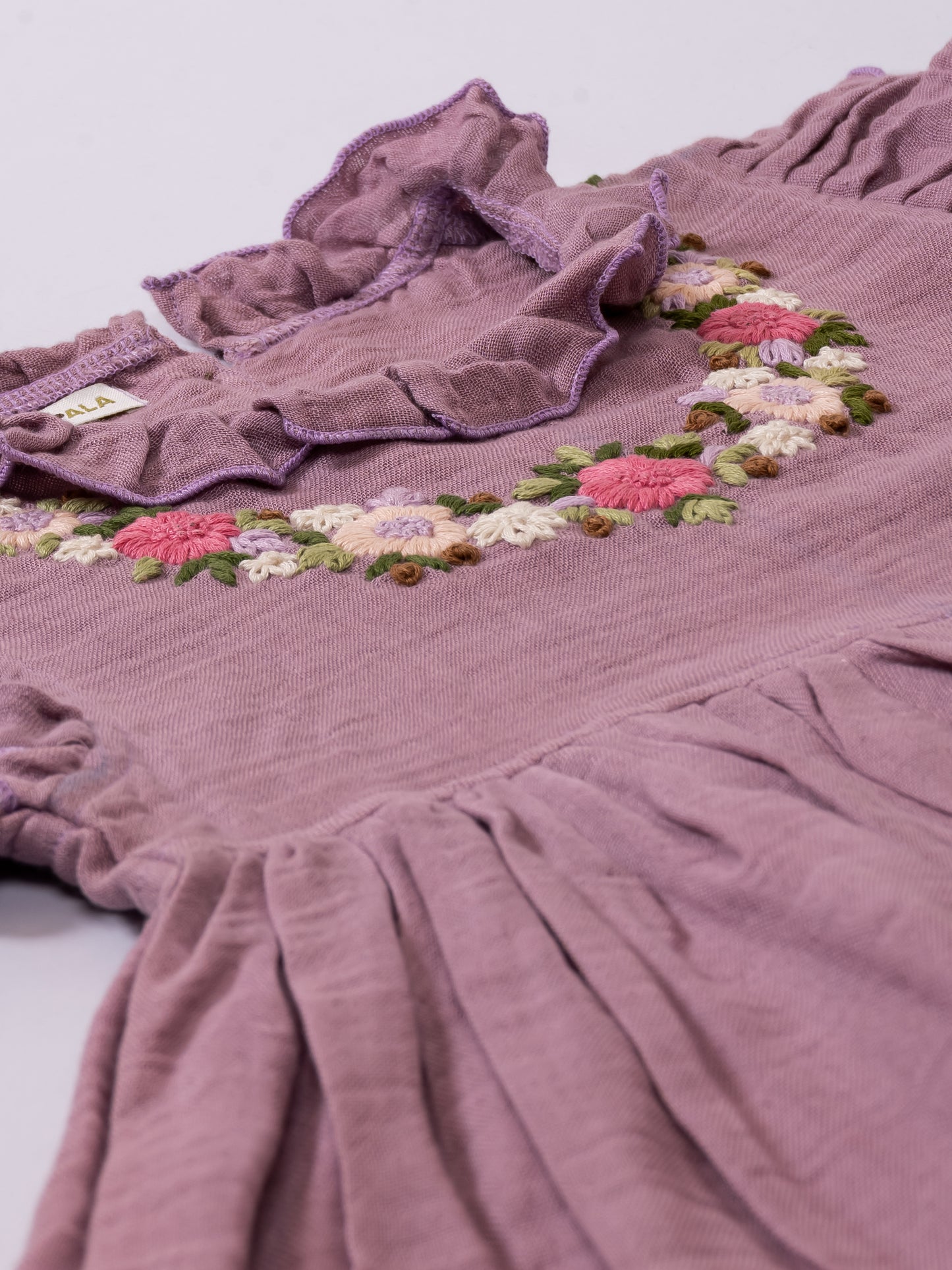 Lavender Handcrafted Dress