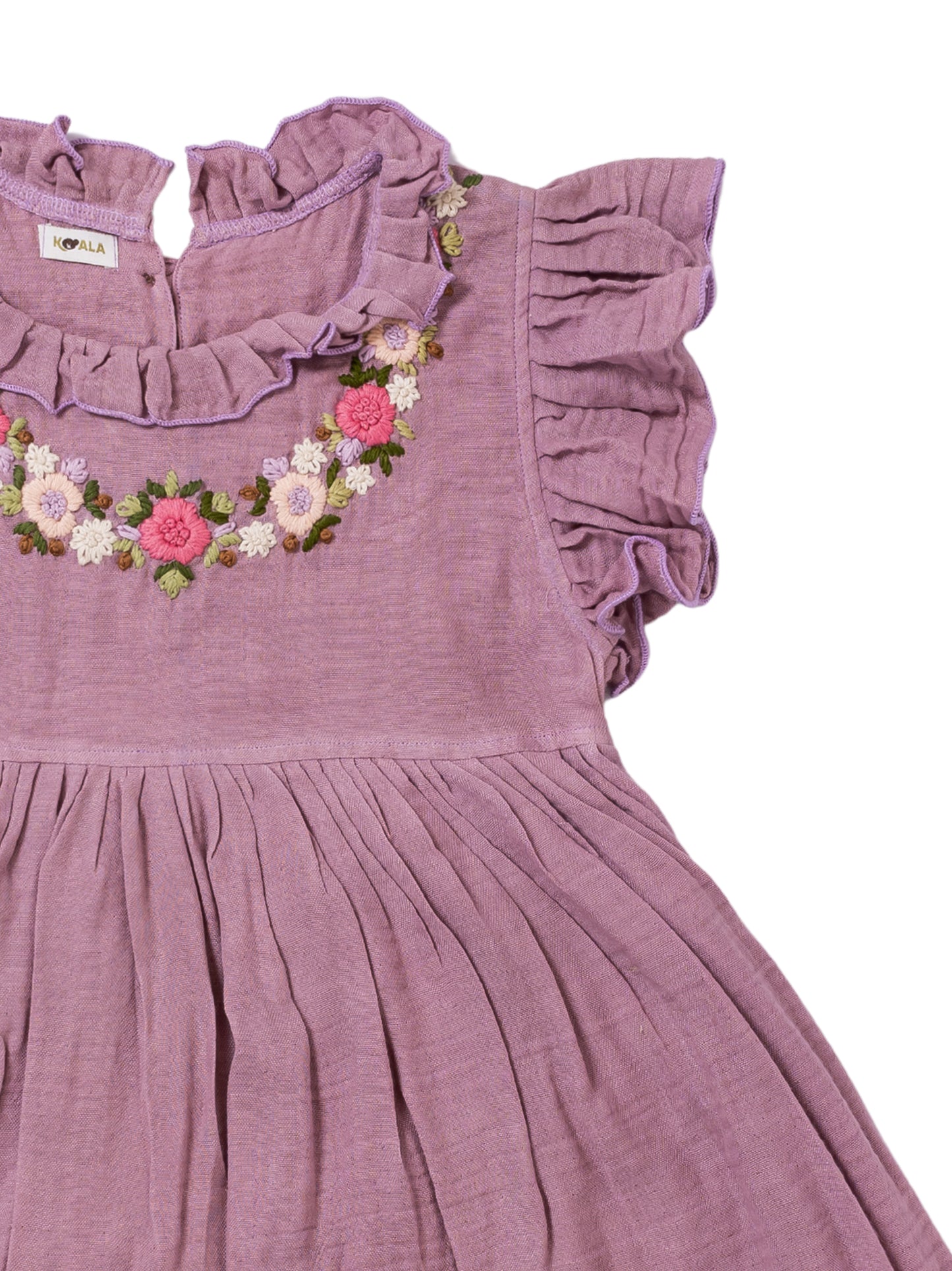 Lavender Handcrafted Dress