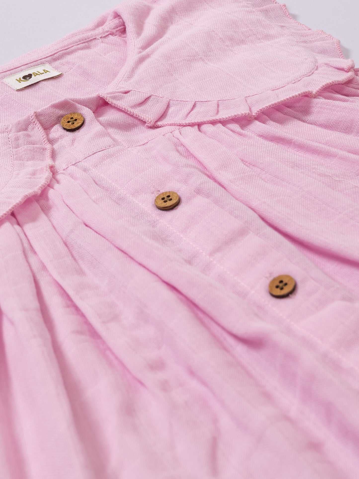 Blossom Hemp Ruffle Dress