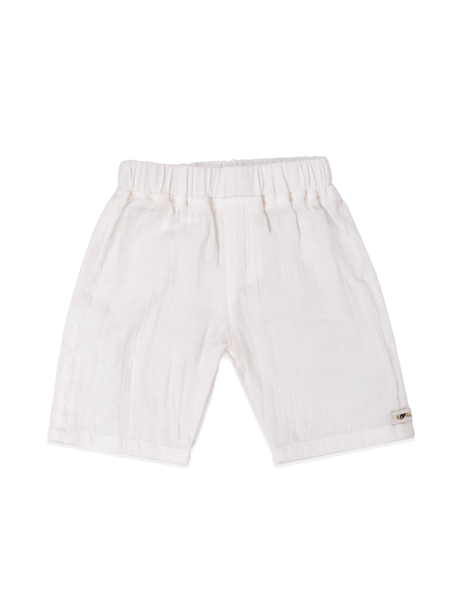 Boys Ocean Blue Half Sleeve Organic Cotton Shirt with Pants