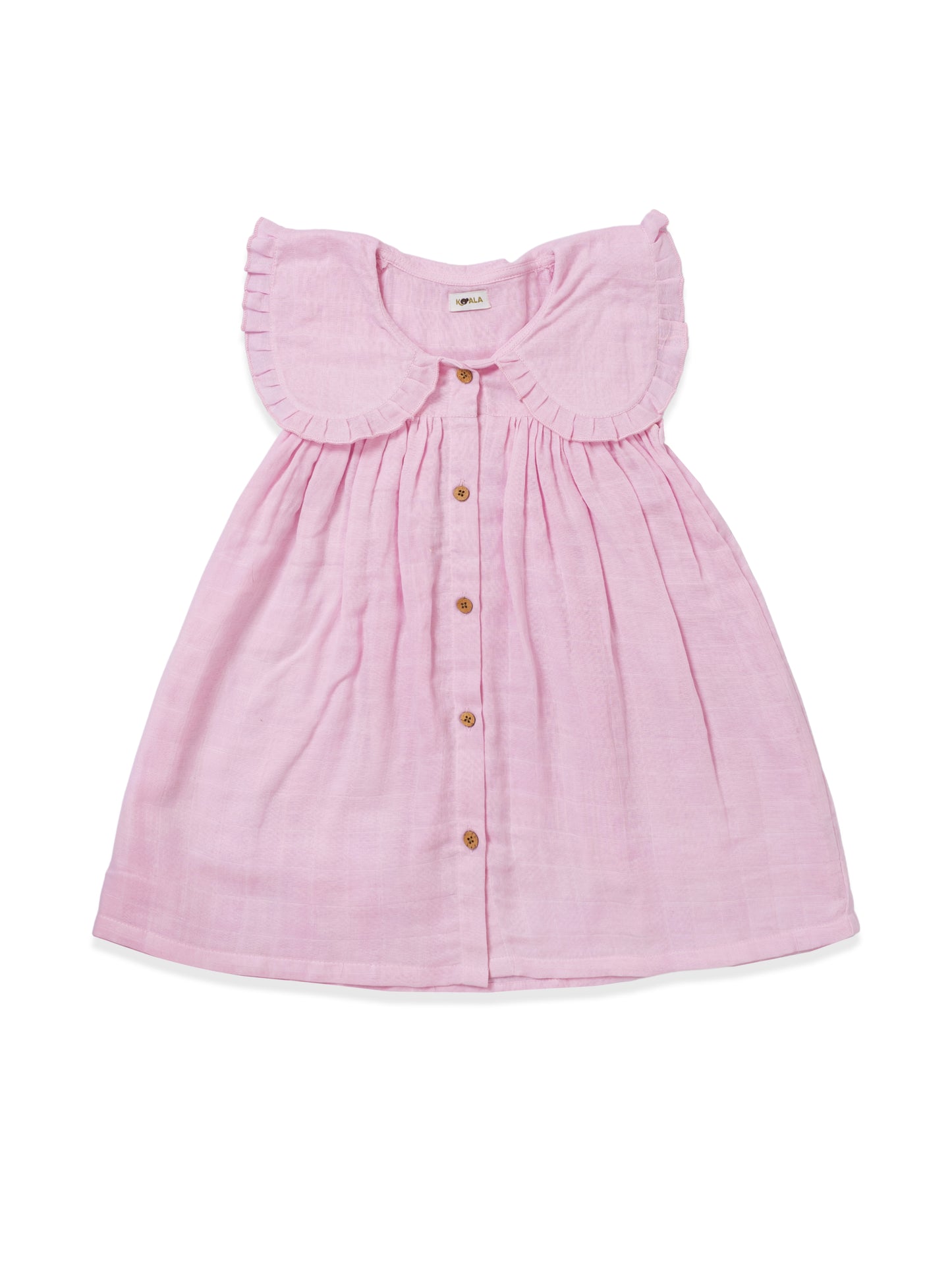 Blossom Hemp Ruffle Dress