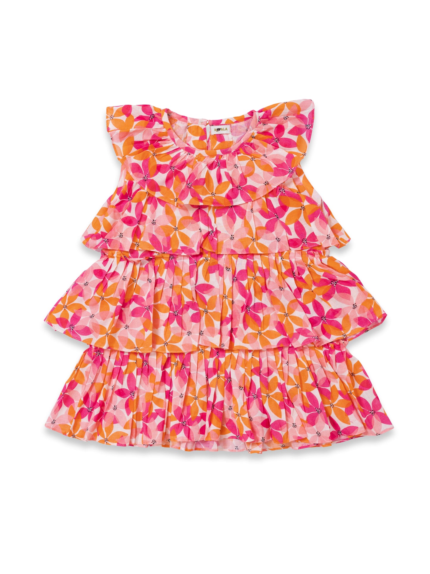 Candy Petal Tier Dress