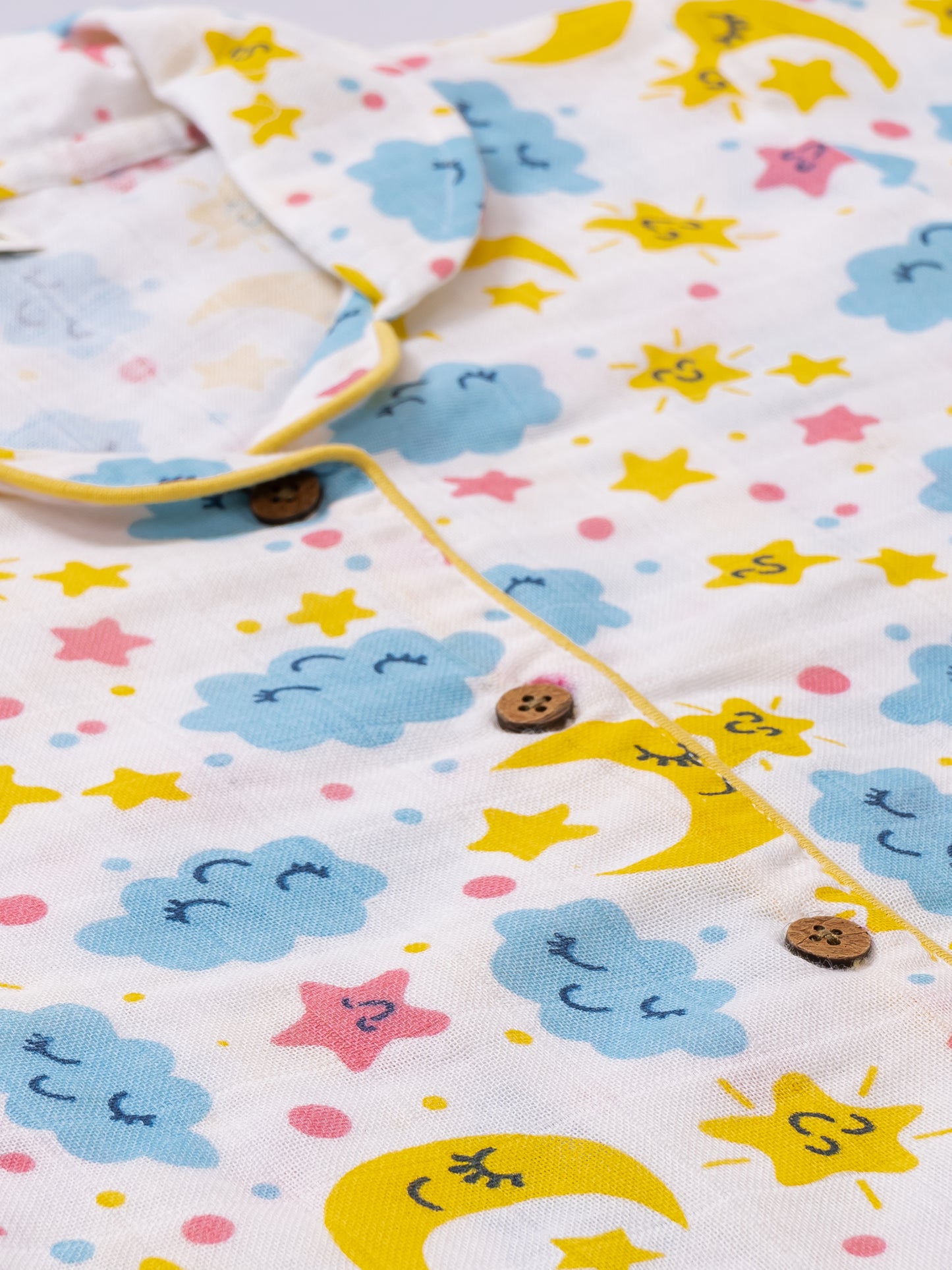 Muslin Cotton Nightsuit - Dreamy Skies
