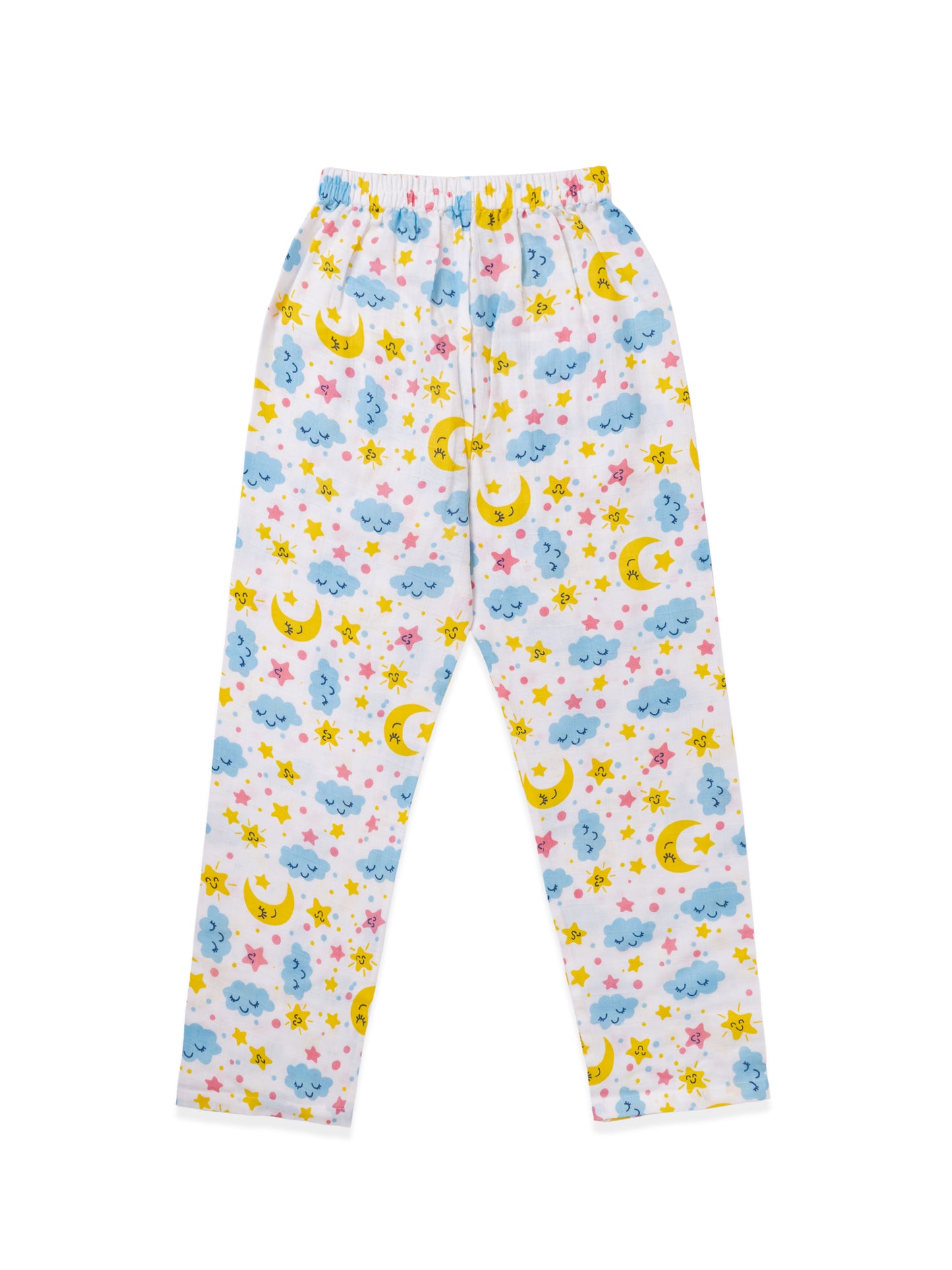 Muslin Cotton Nightsuit - Dreamy Skies