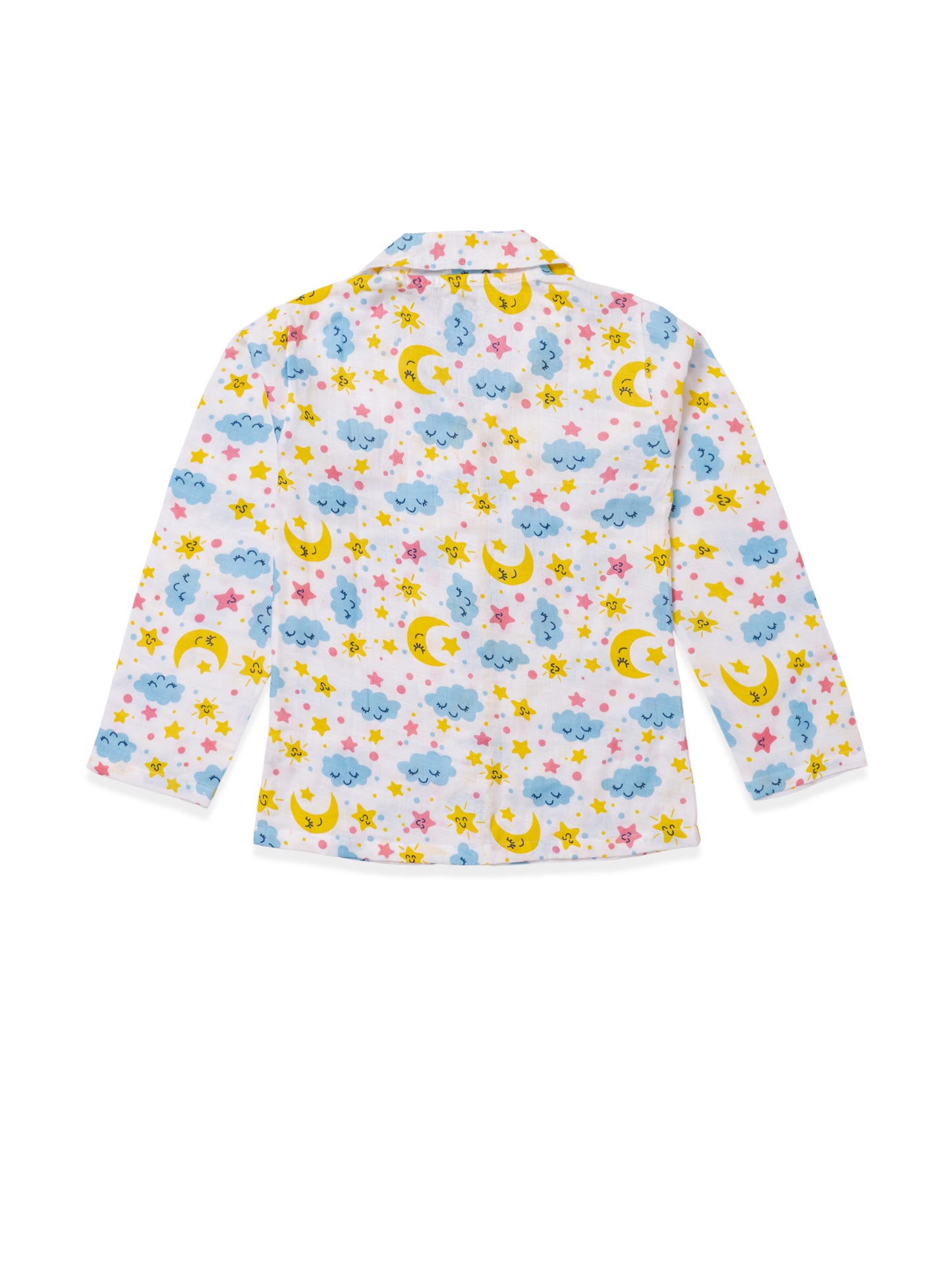 Muslin Cotton Nightsuit - Dreamy Skies