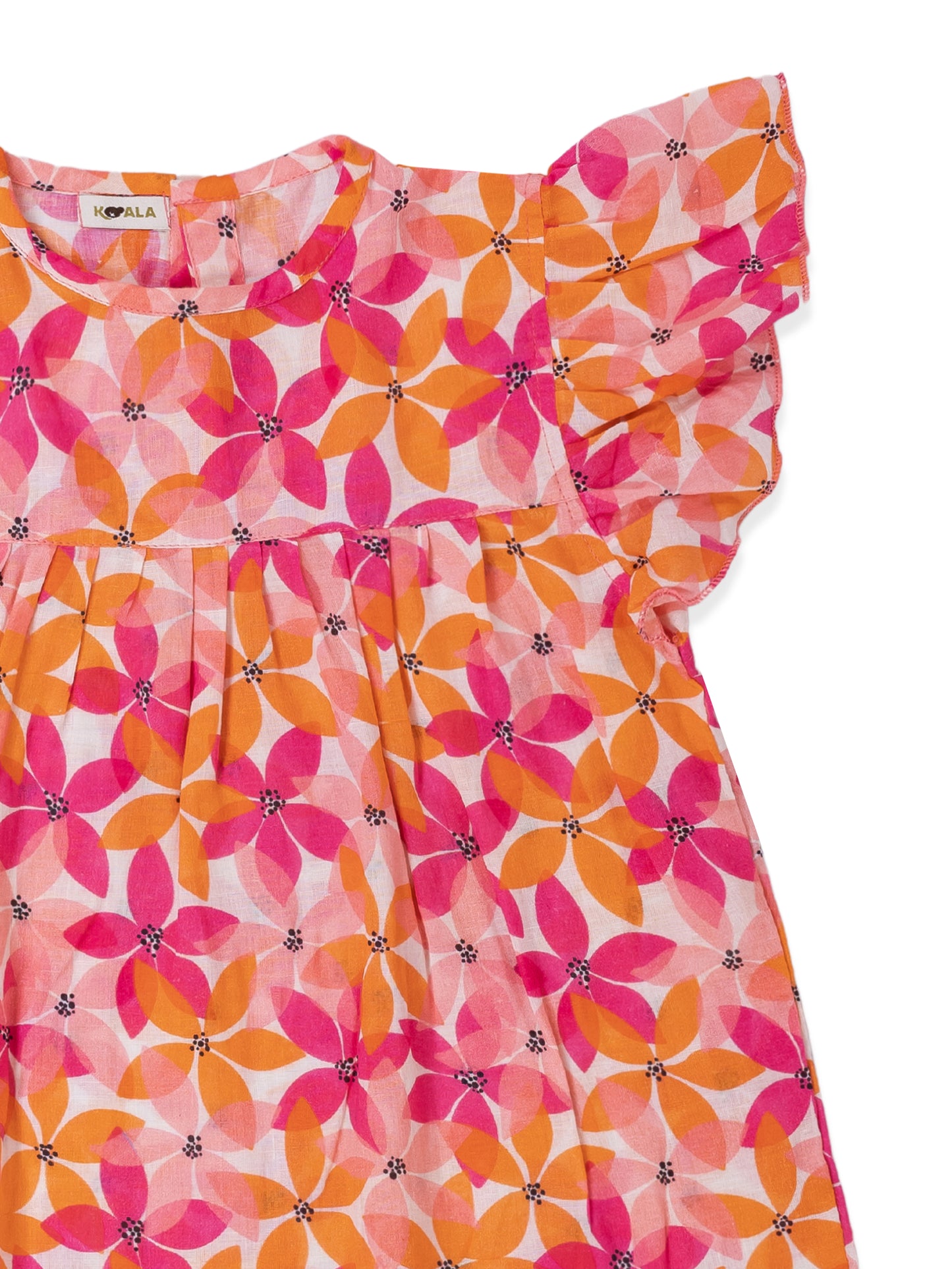 Sunshine Bloom Ruffle Dress