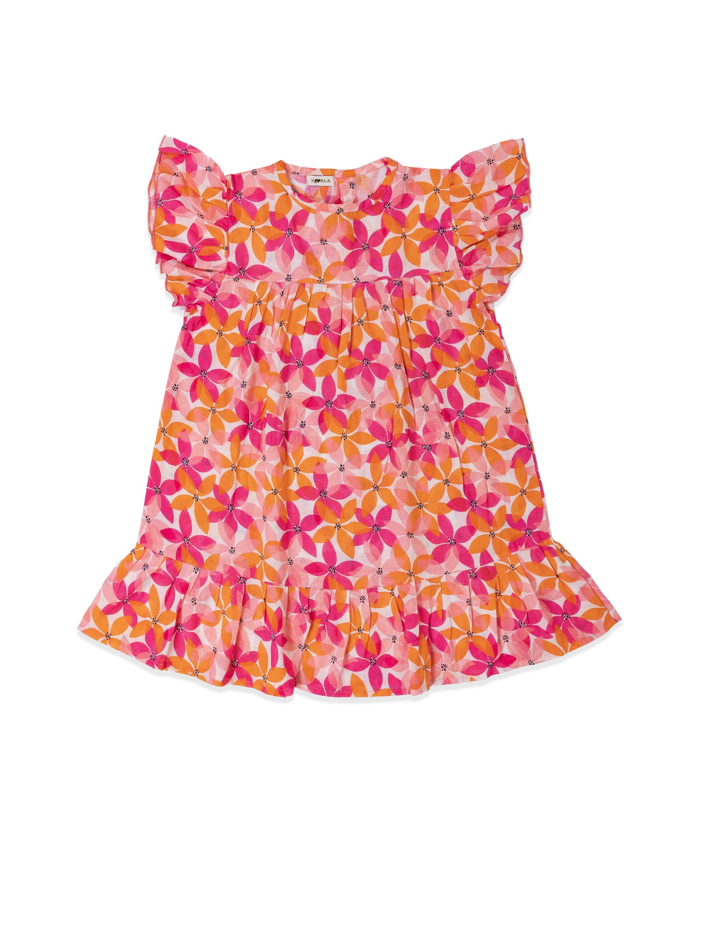 Sunshine Bloom Ruffle Dress