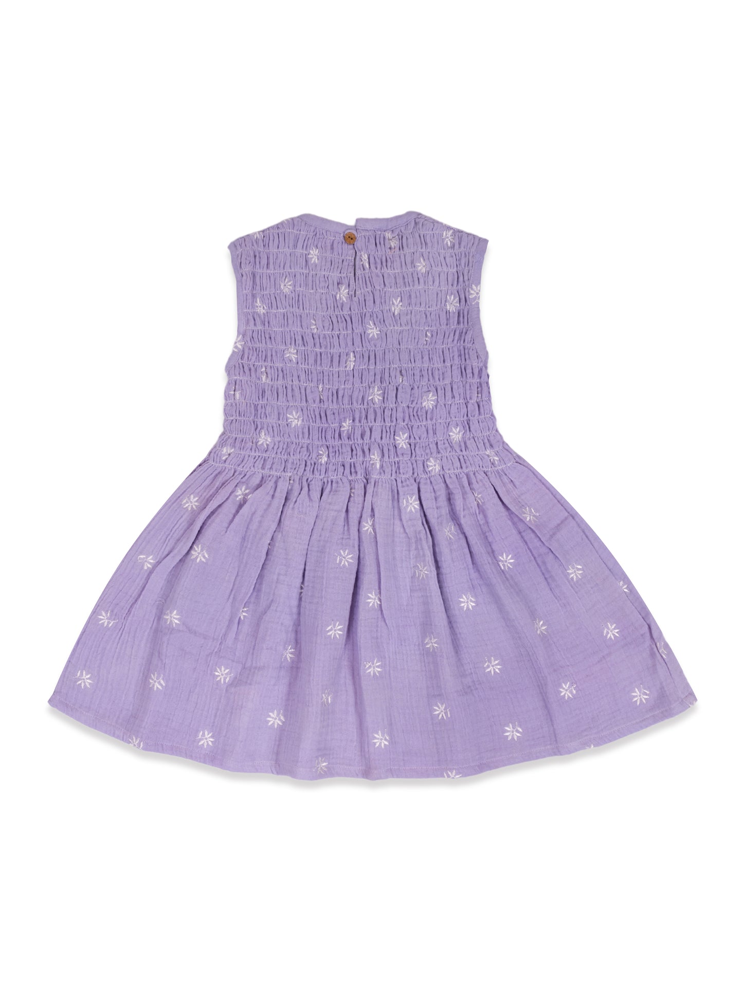 Lavender Pearl Blossom Dress