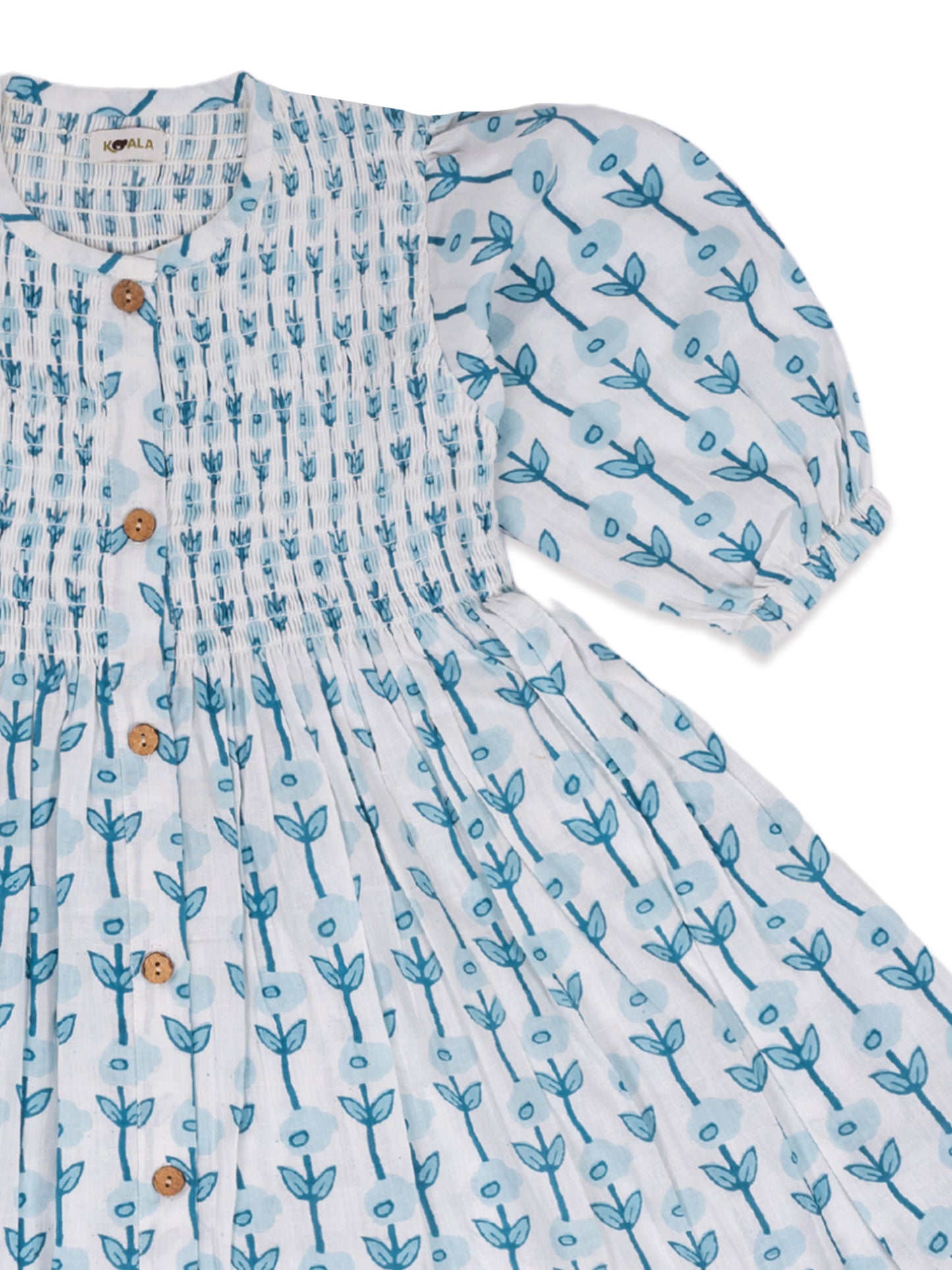 Blue Meadow Smocked Dress