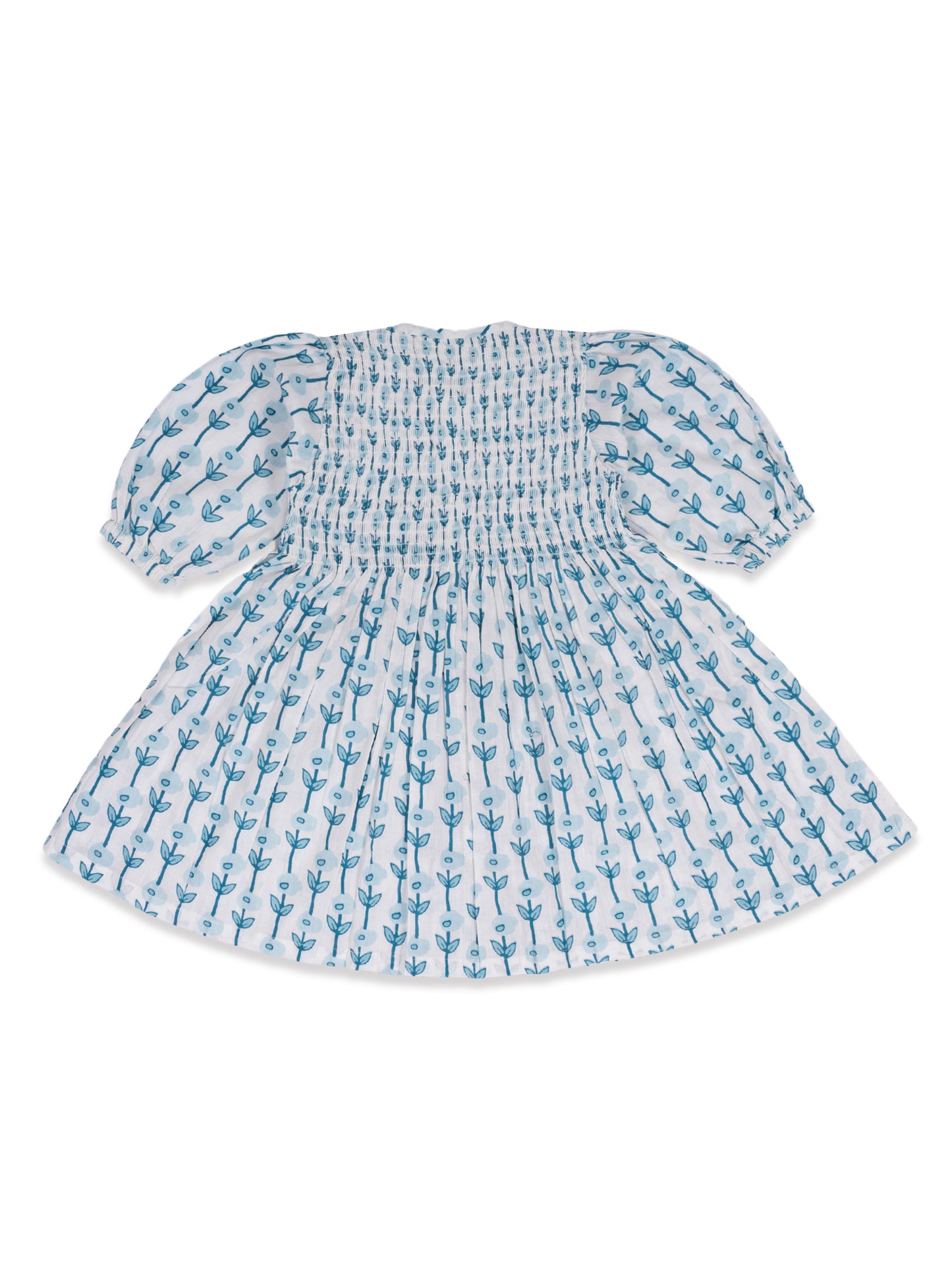 Blue Meadow Smocked Dress