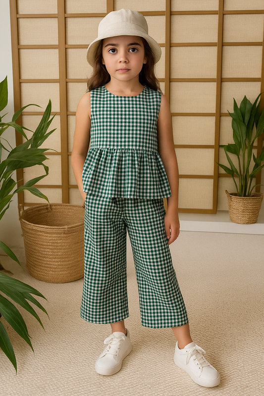 Emerald Check Co-ord Set