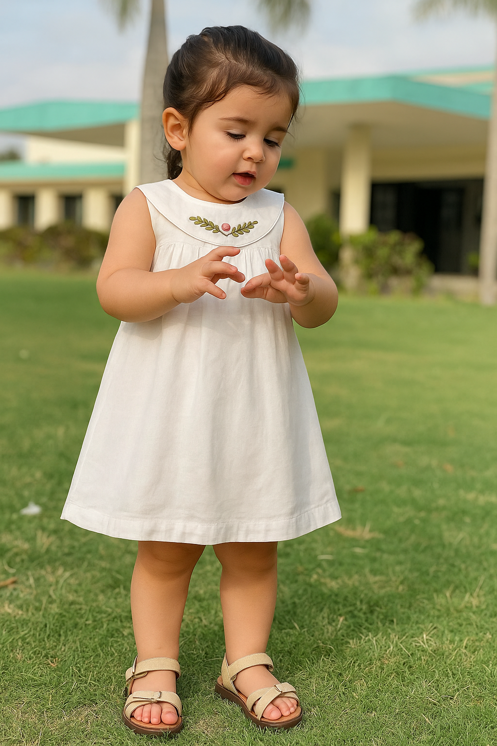 Rosette Charm Dress