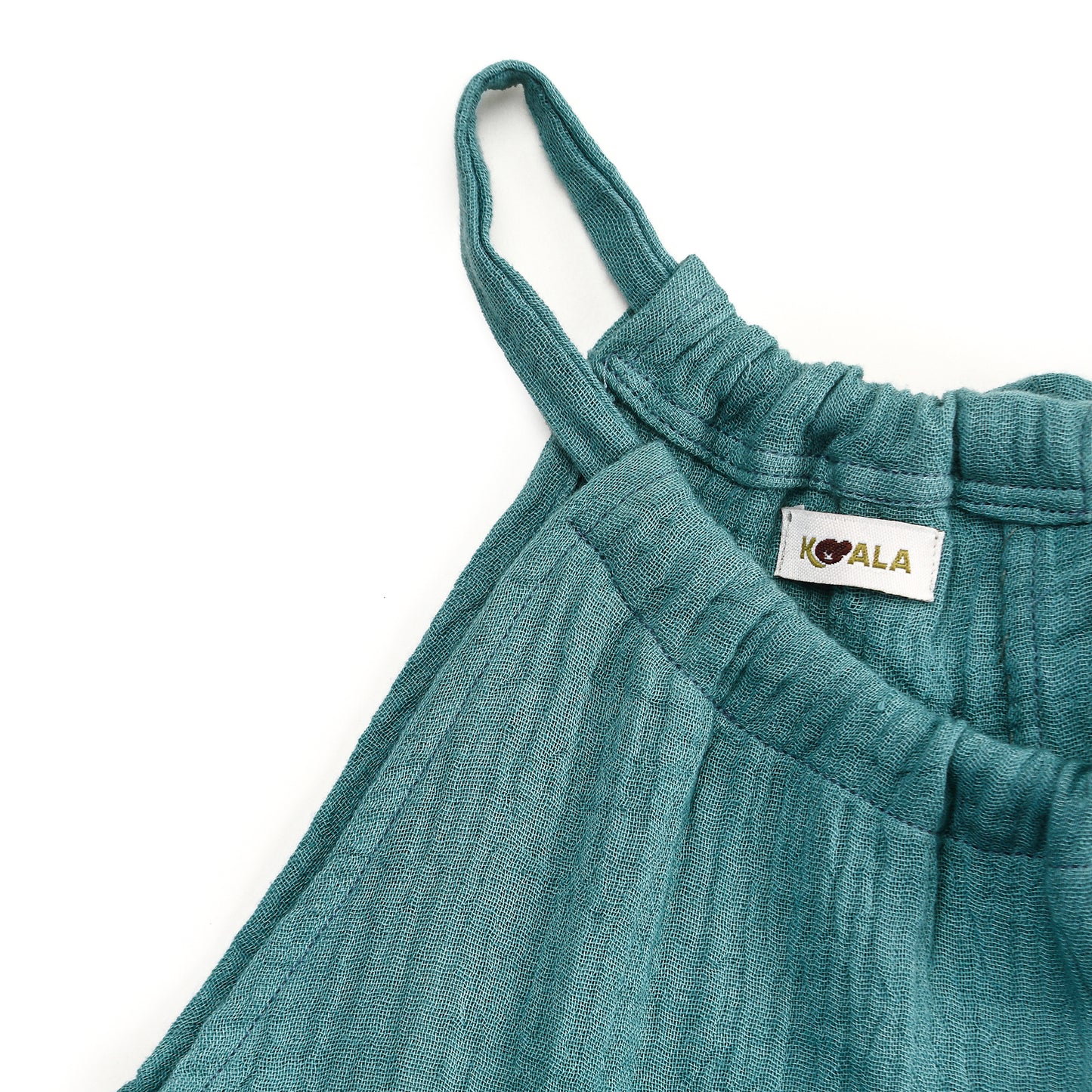 Sea Blue Tiered Dress