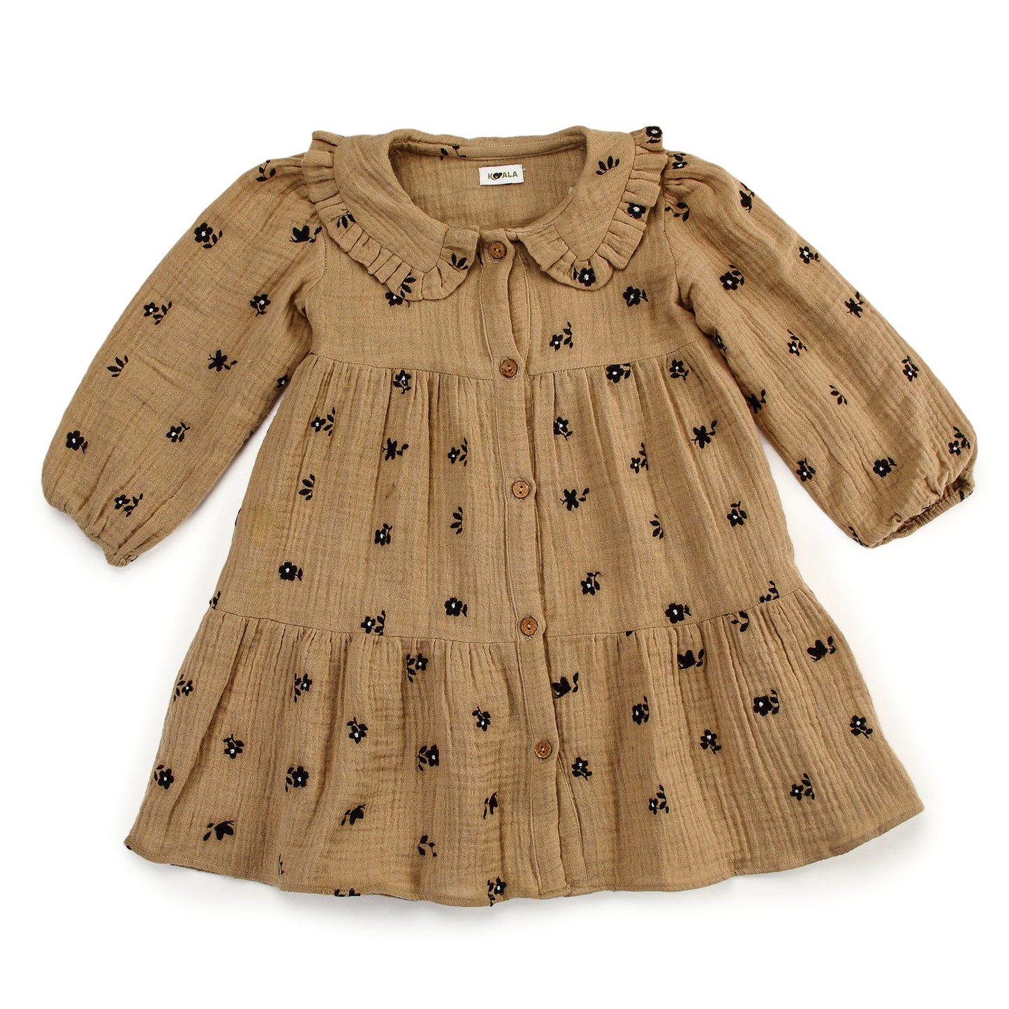 Peter Pan Collar Fit and Flare Mini Dress