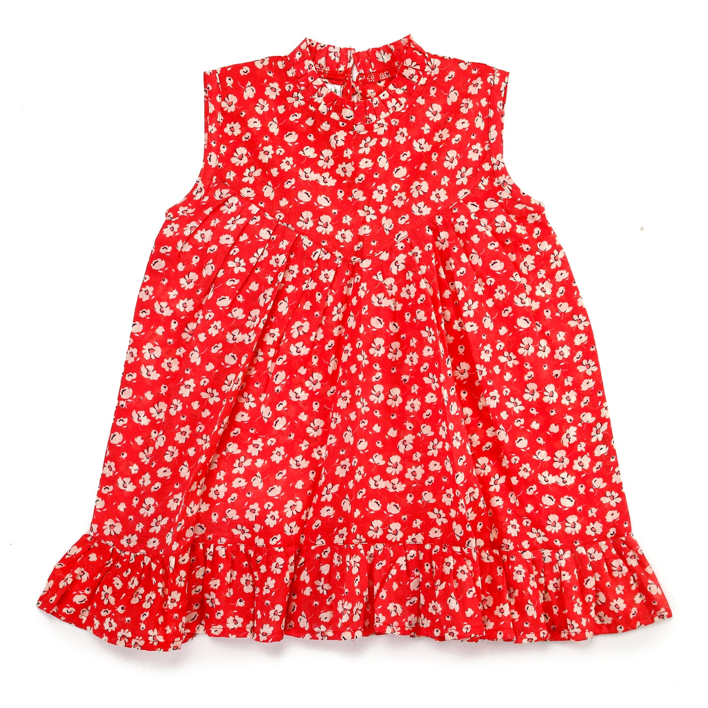 Red Scarlet Blossom Dress