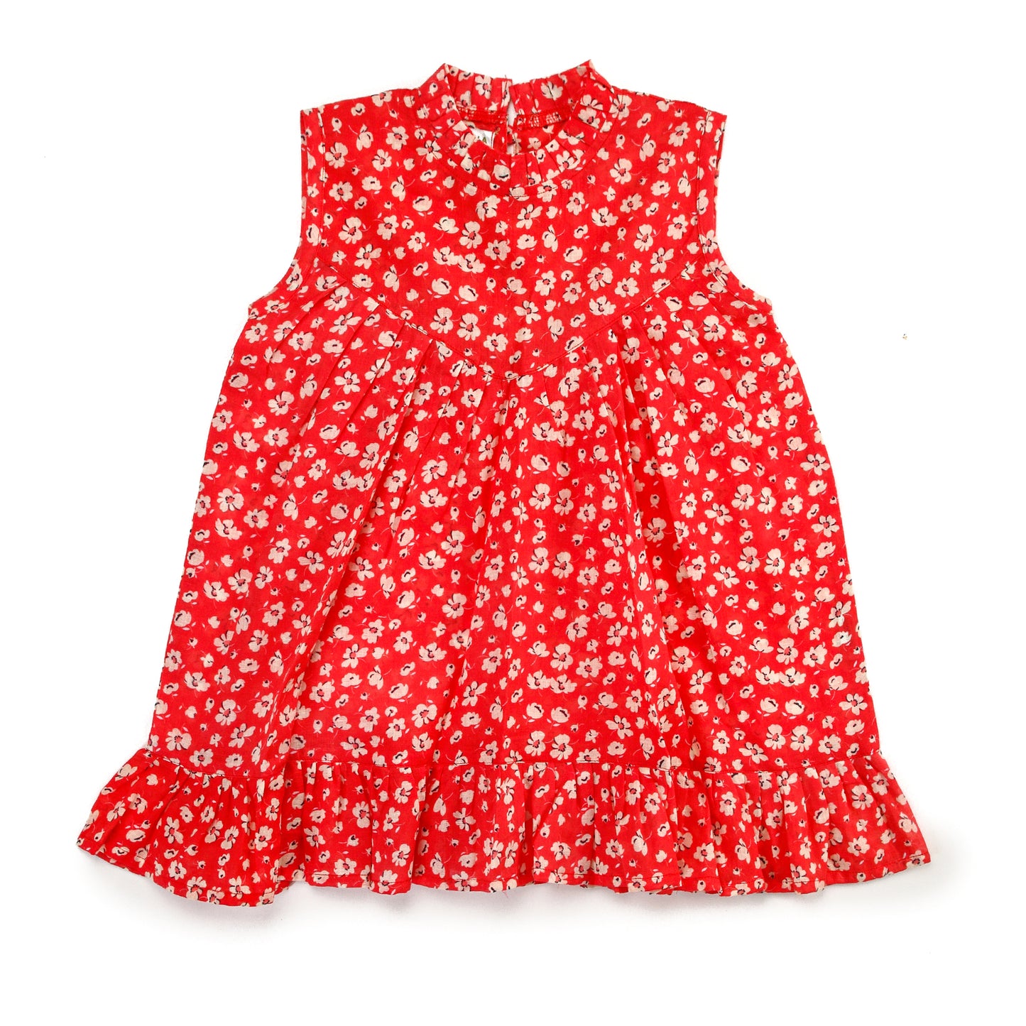 Red Scarlet Blossom Dress