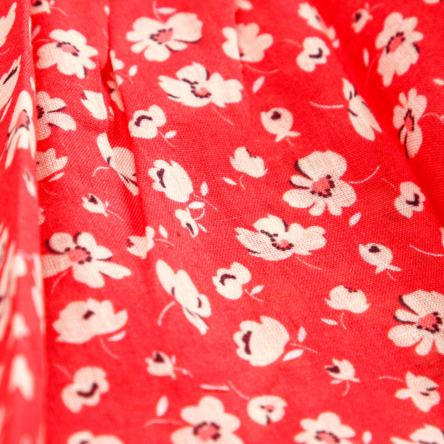Red Scarlet Blossom Dress