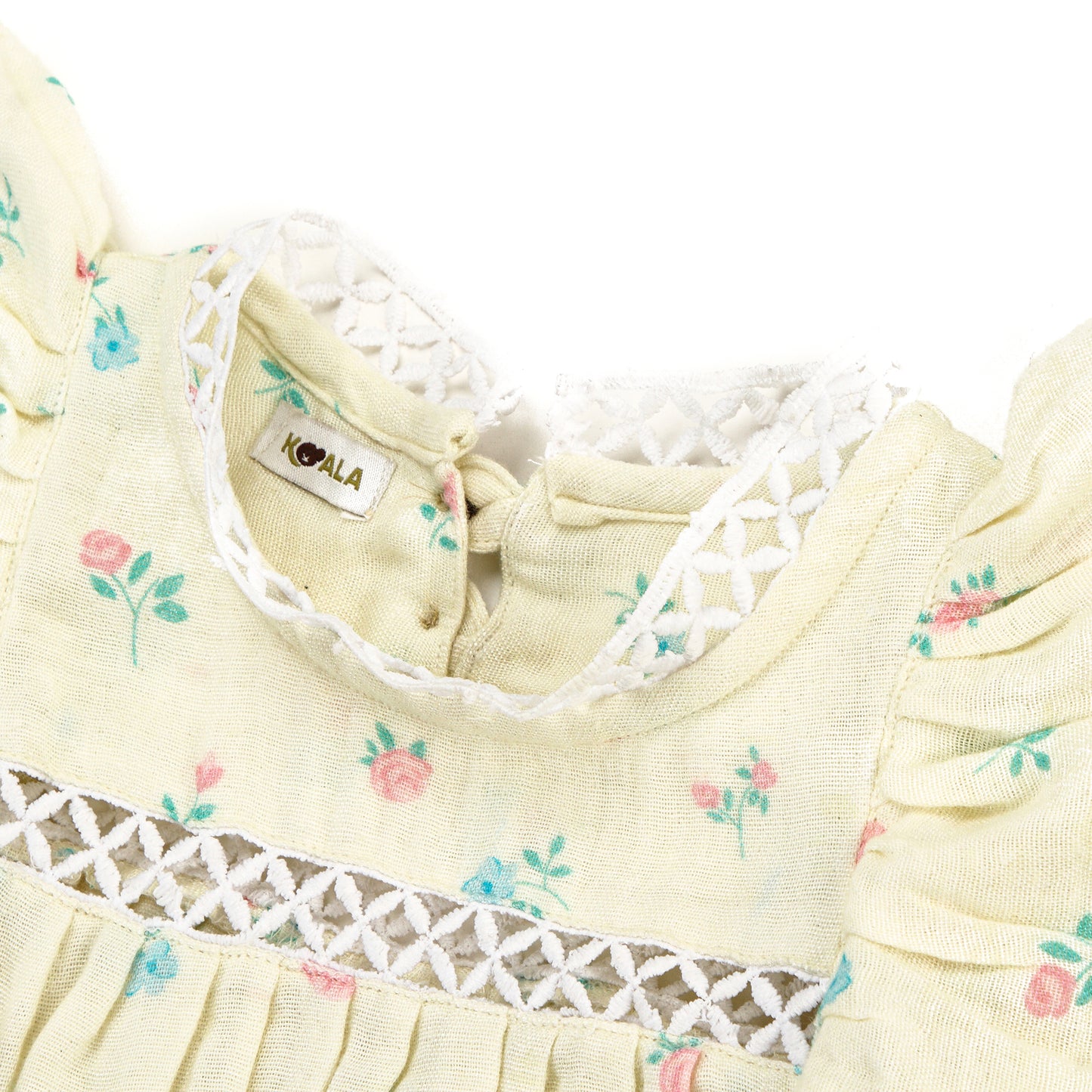 Butter Bloom Ruffle Dress