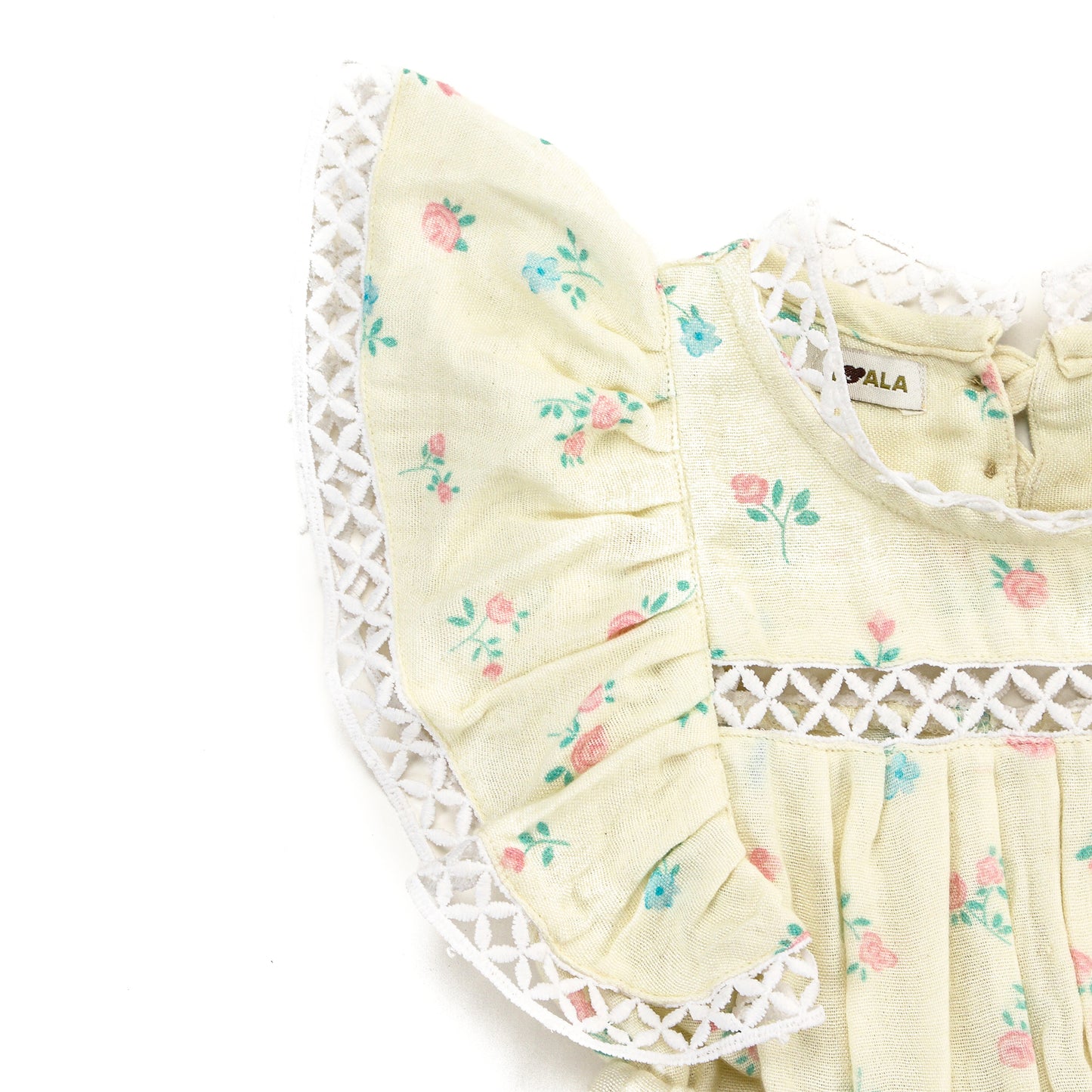 Butter Bloom Ruffle Dress