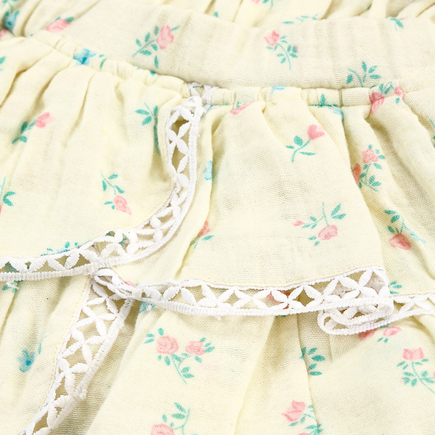 Butter Bloom Ruffle Dress