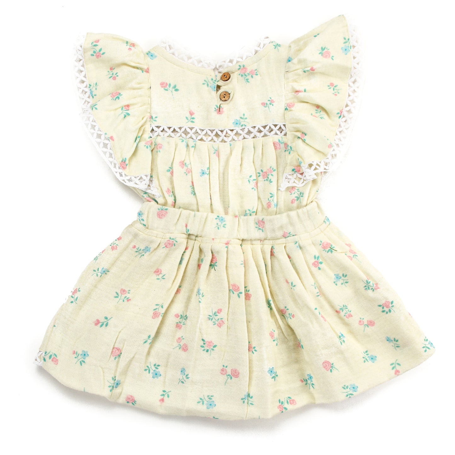 Butter Bloom Ruffle Dress