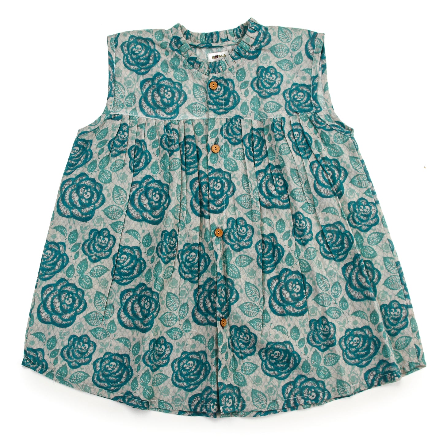 Meadow Bloom Front-Open Dress