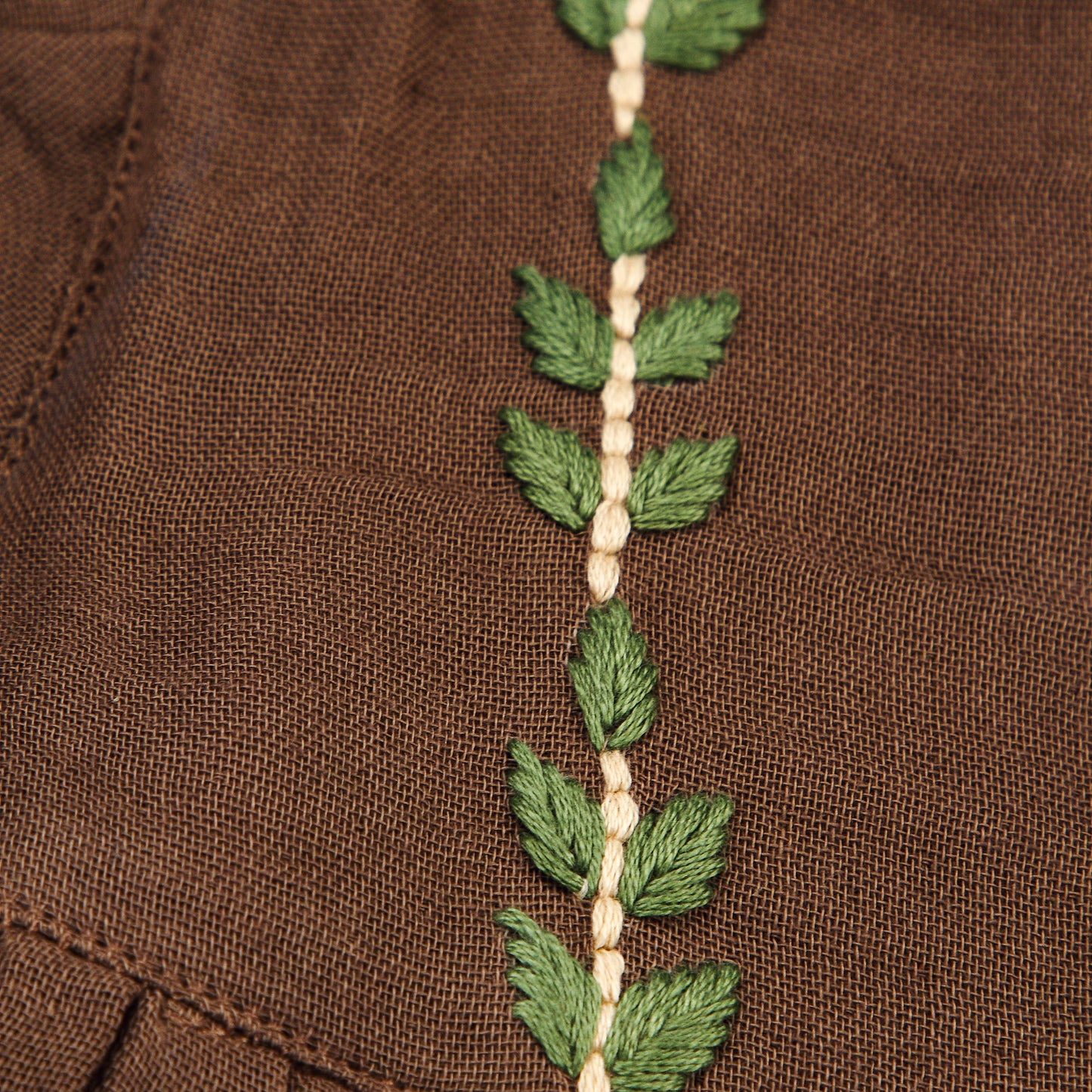 Cocoa Leaf Dress