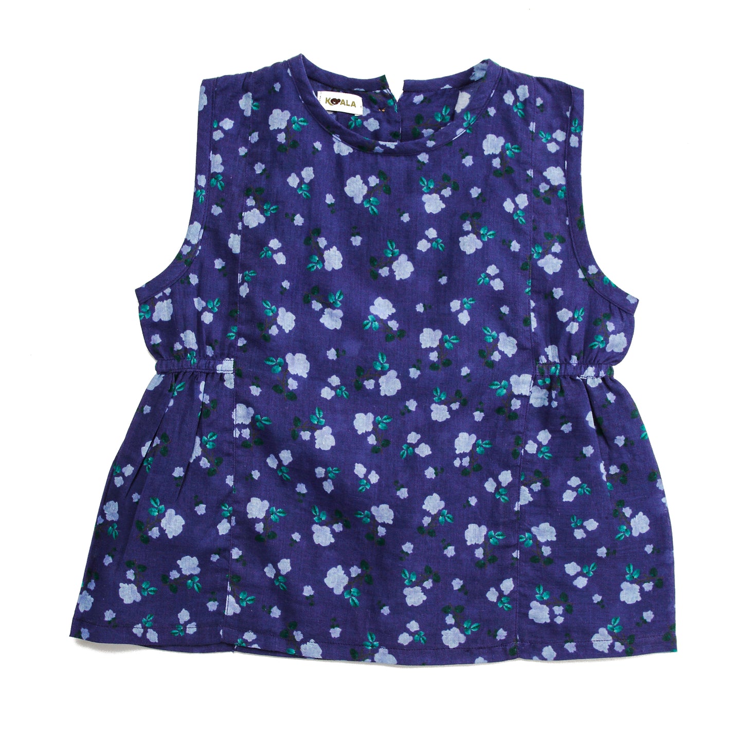 Midnight Petal Wrap Dress