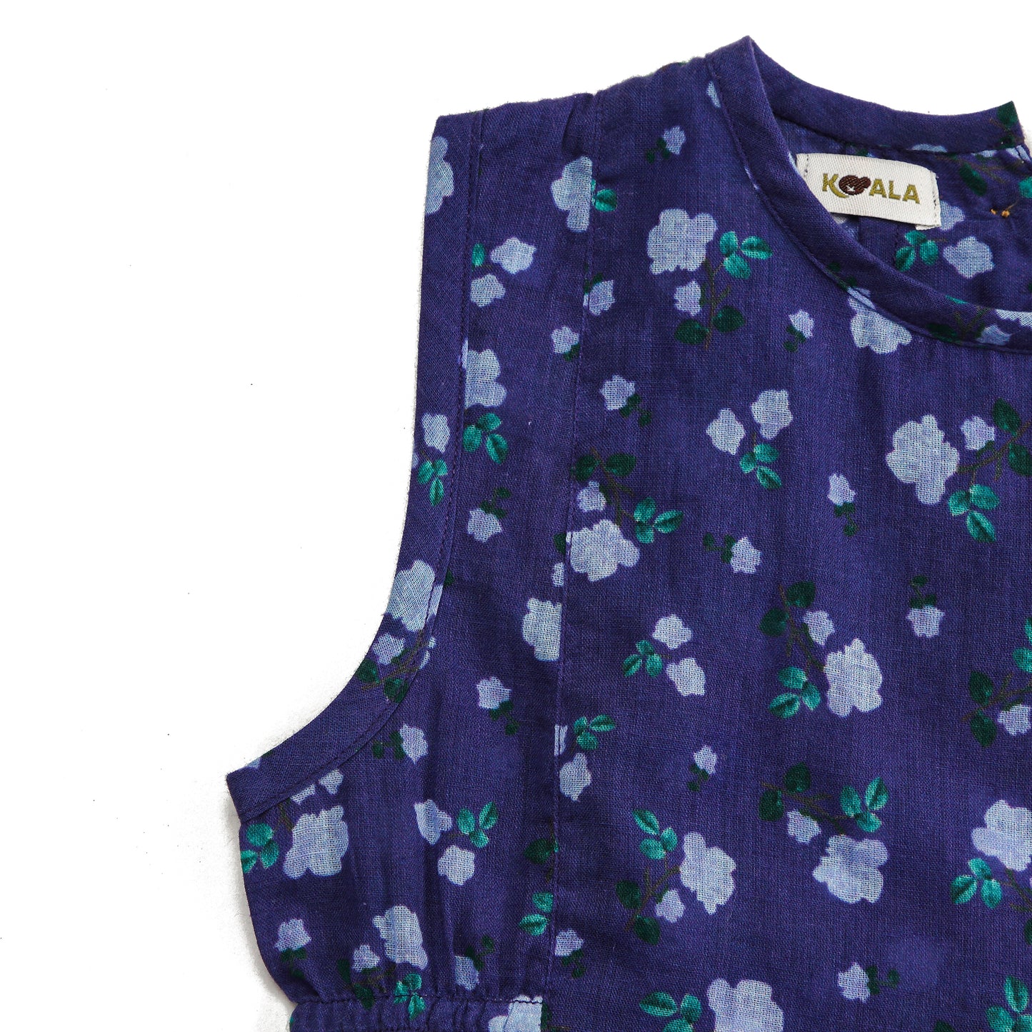 Midnight Petal Wrap Dress