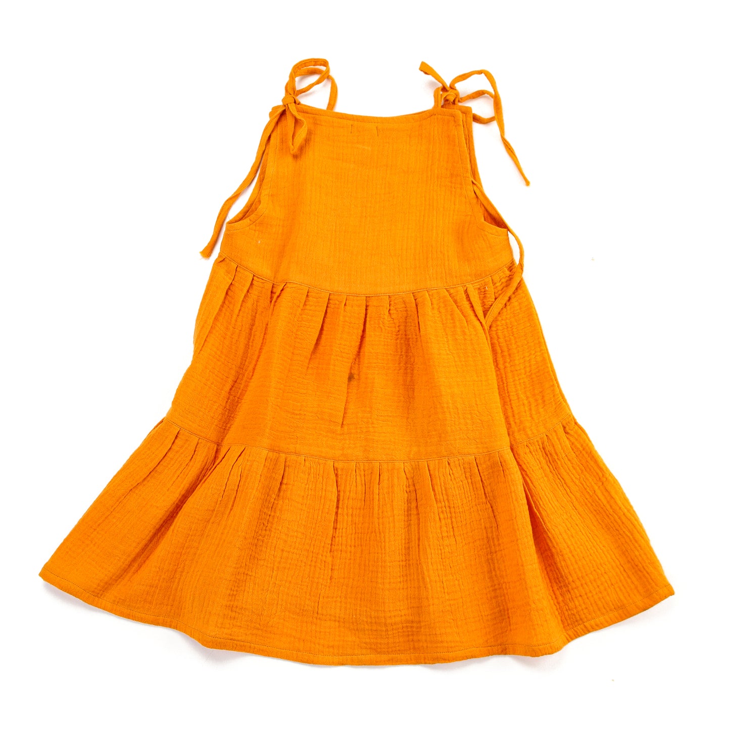 Orange Tired Dress