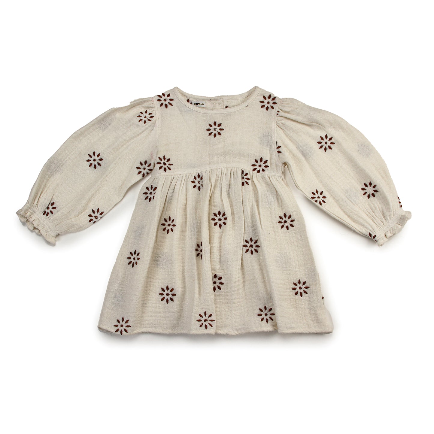 Embrodiery Fringed Fit and Flare Dress